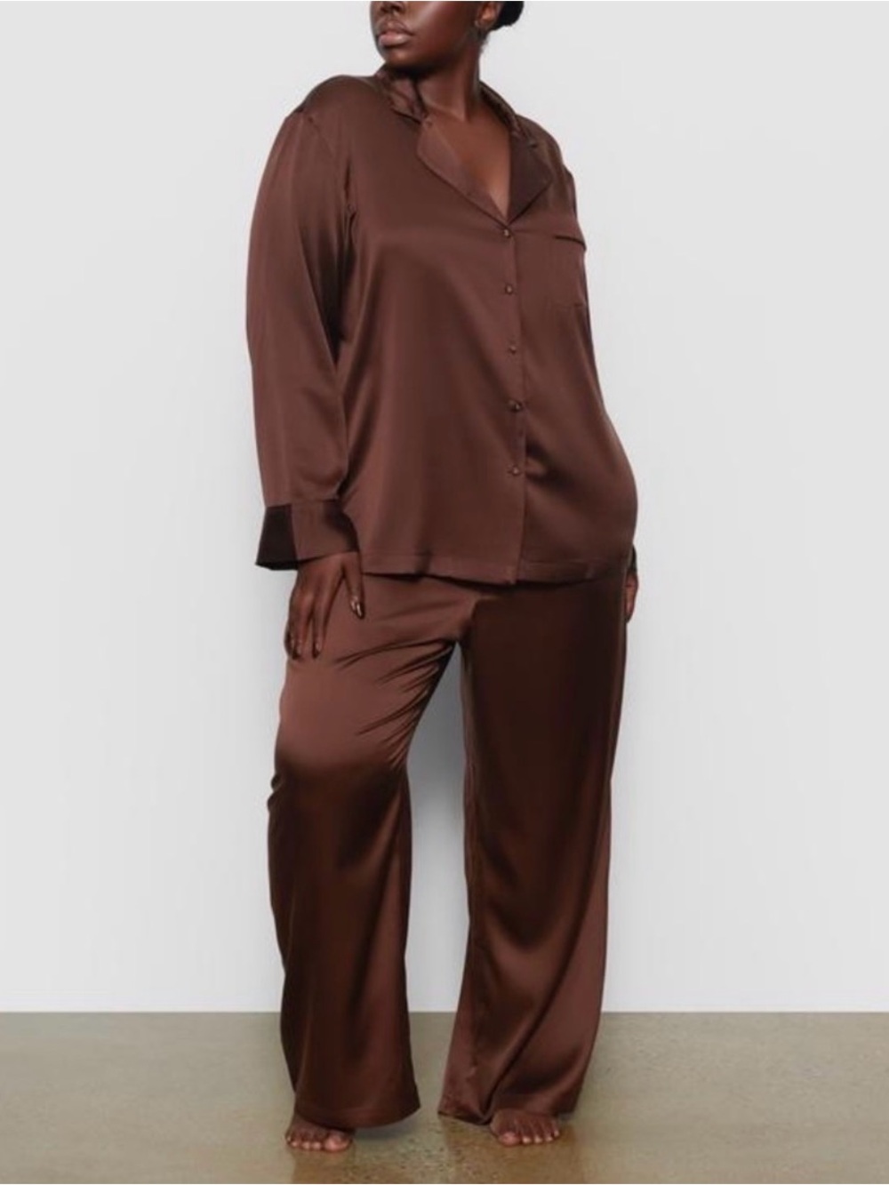 SKIMS 100% Size Small Silk Pajama Set